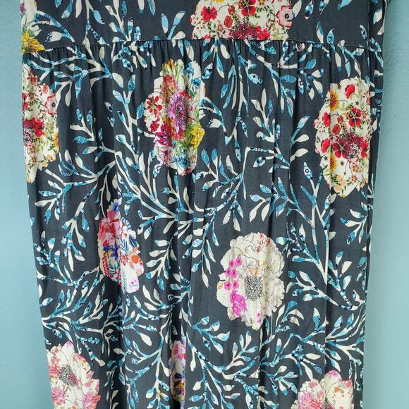 Johnny Was Womens Kashim Easy Fit Tank Floral Motif Dress Boho Size Large - Picture 8 of 10